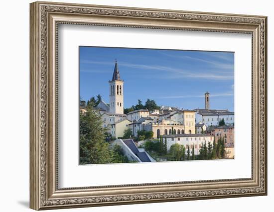 View of Spoleto, Umbria, Italy-Ian Trower-Framed Photographic Print