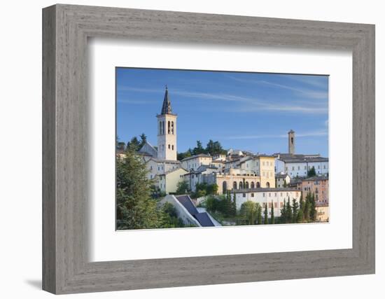 View of Spoleto, Umbria, Italy-Ian Trower-Framed Photographic Print