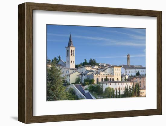 View of Spoleto, Umbria, Italy-Ian Trower-Framed Photographic Print