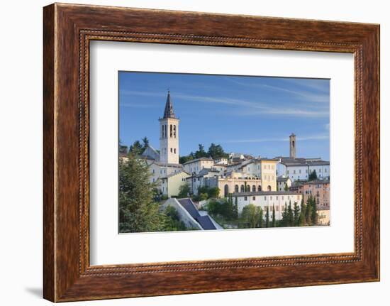 View of Spoleto, Umbria, Italy-Ian Trower-Framed Photographic Print