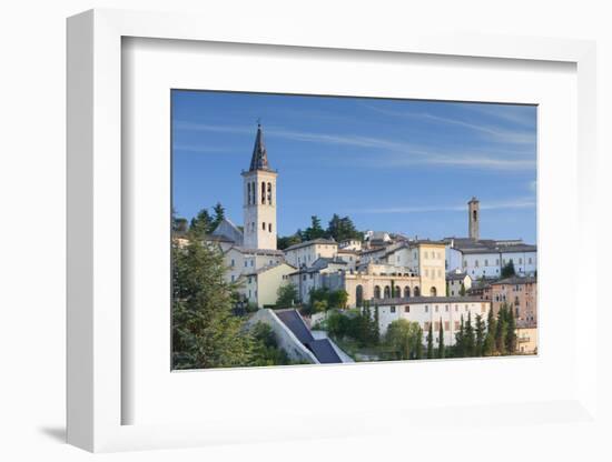 View of Spoleto, Umbria, Italy-Ian Trower-Framed Photographic Print