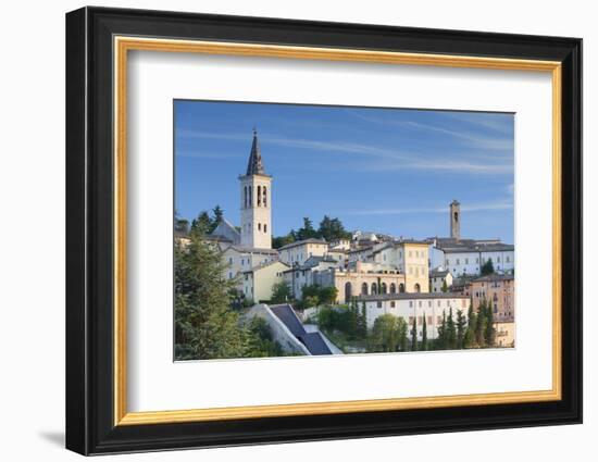 View of Spoleto, Umbria, Italy-Ian Trower-Framed Photographic Print