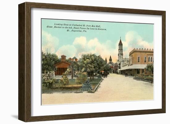 View of St.Augustine, Florida-null-Framed Art Print