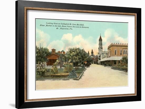 View of St.Augustine, Florida-null-Framed Art Print