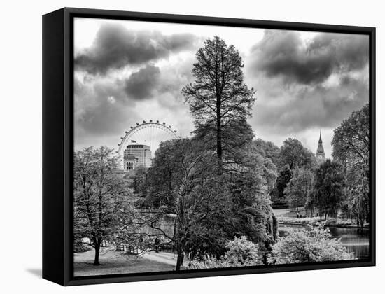 View of St James's Park Lake and Big Ben - London - UK - England - United Kingdom - Europe-Philippe Hugonnard-Framed Premier Image Canvas