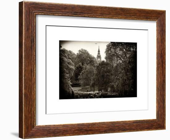 View of St James's Park Lake and Big Ben - London - UK - England - United Kingdom - Europe-Philippe Hugonnard-Framed Art Print