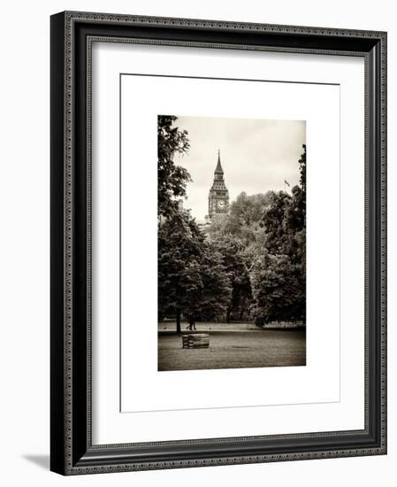 View of St James's Park with Big Ben - London - UK - England - United Kingdom - Europe-Philippe Hugonnard-Framed Art Print