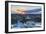 View of St. Pauli at sunset, Hamburg, Germany, Europe-Ian Trower-Framed Photographic Print