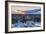 View of St. Pauli at sunset, Hamburg, Germany, Europe-Ian Trower-Framed Photographic Print