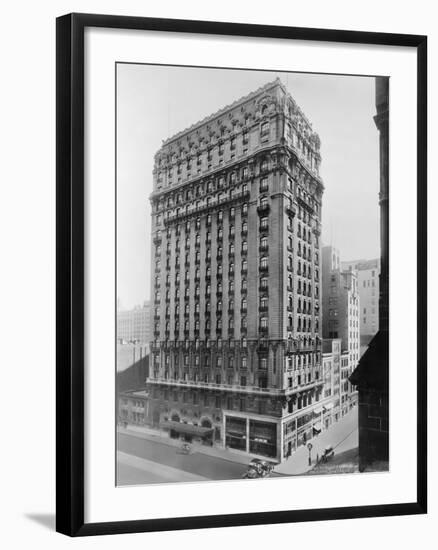 View of St Regis Hotel in NYC-Irving Underhill-Framed Photographic Print