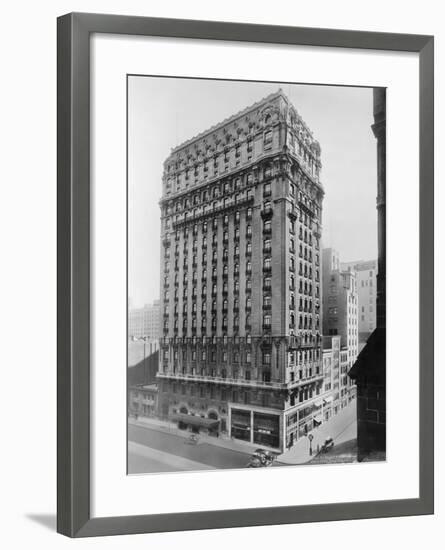 View of St Regis Hotel in NYC-Irving Underhill-Framed Photographic Print
