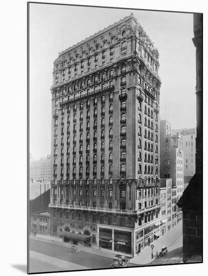 View of St Regis Hotel in NYC-Irving Underhill-Mounted Photographic Print