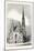 View of St. Stephen's Church at Vienna-null-Mounted Giclee Print