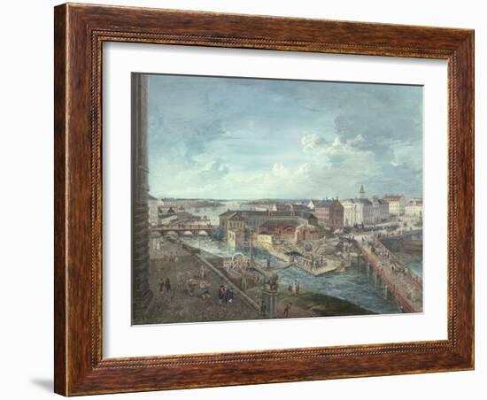 View of Stockholm from the Royal Palace-Elias Martin-Framed Giclee Print