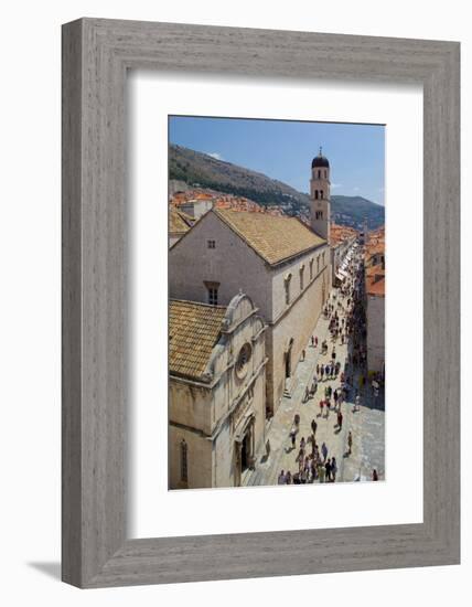 View of Stradun from Walls-Frank Fell-Framed Photographic Print