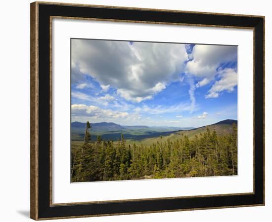 View of Sugarloaf Mountain from the Appalachian Trail on Crocker Mountain in Stratton, Maine, Usa-Jerry & Marcy Monkman-Framed Photographic Print