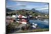 View of Sund Harbour, Lofoten Islands, Nordland, Norway, Scandinavia, Europe-Ethel Davies-Mounted Photographic Print