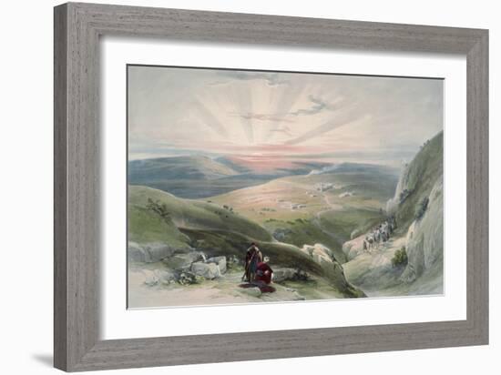 View of Sunset, Cana-David Roberts-Framed Giclee Print