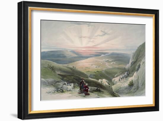 View of Sunset, Cana-David Roberts-Framed Giclee Print