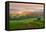 View of sunset from Wadshelf in the Peak District National Park, Derbyshire, England-Frank Fell-Framed Premier Image Canvas