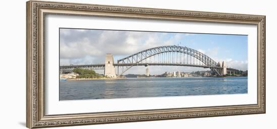 View of Sydney Harbour Bridge from Sydney Opera House, Sydney, New South Wales, Australia-null-Framed Photographic Print