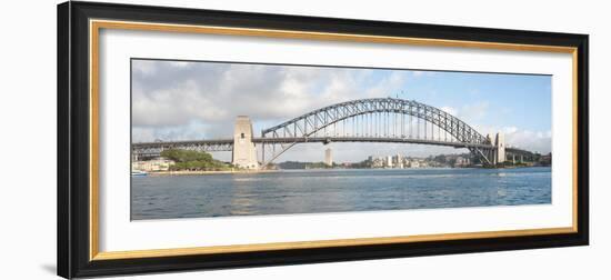 View of Sydney Harbour Bridge from Sydney Opera House, Sydney, New South Wales, Australia-null-Framed Photographic Print