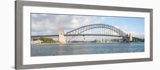 View of Sydney Harbour Bridge from Sydney Opera House, Sydney, New South Wales, Australia-null-Framed Photographic Print