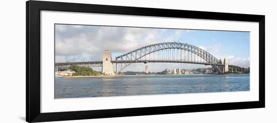 View of Sydney Harbour Bridge from Sydney Opera House, Sydney, New South Wales, Australia-null-Framed Photographic Print