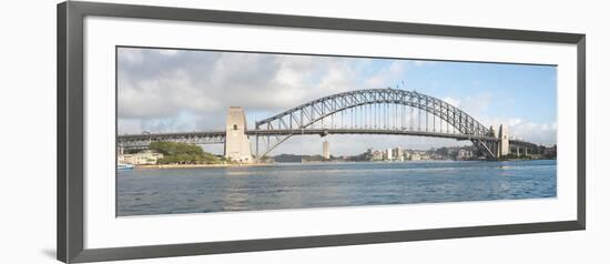 View of Sydney Harbour Bridge from Sydney Opera House, Sydney, New South Wales, Australia-null-Framed Photographic Print