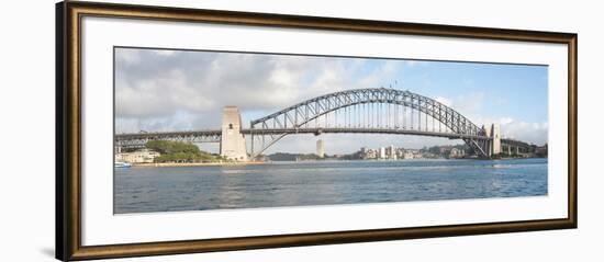 View of Sydney Harbour Bridge from Sydney Opera House, Sydney, New South Wales, Australia-null-Framed Photographic Print