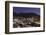 View of Table Mountain at dusk, Cape Town, Western Cape, South Africa, Africa-Ian Trower-Framed Photographic Print