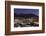 View of Table Mountain at dusk, Cape Town, Western Cape, South Africa, Africa-Ian Trower-Framed Photographic Print