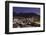 View of Table Mountain at dusk, Cape Town, Western Cape, South Africa, Africa-Ian Trower-Framed Photographic Print