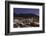 View of Table Mountain at dusk, Cape Town, Western Cape, South Africa, Africa-Ian Trower-Framed Photographic Print