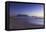 View of Table Mountain from Milnerton Beach at sunset, Cape Town, Western Cape, South Africa, Afric-Ian Trower-Framed Premier Image Canvas