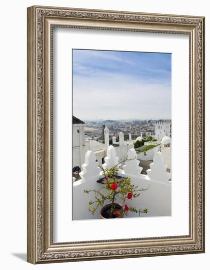 View of Tangier from the Medina, Tangier, Morocco-Nico Tondini-Framed Photographic Print