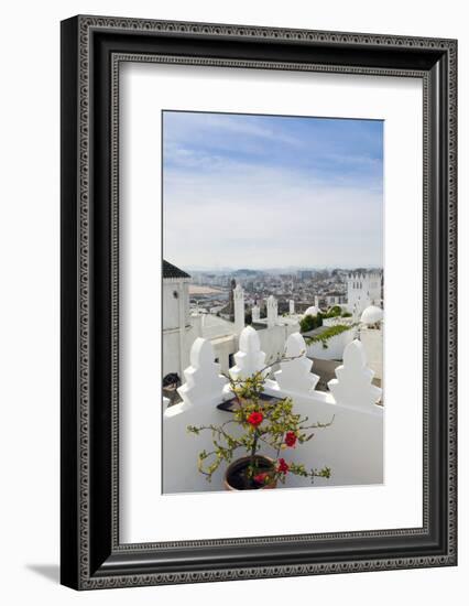 View of Tangier from the Medina, Tangier, Morocco-Nico Tondini-Framed Photographic Print