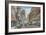 View of Telegraph Ave - Oakland, CA-Lantern Press-Framed Art Print