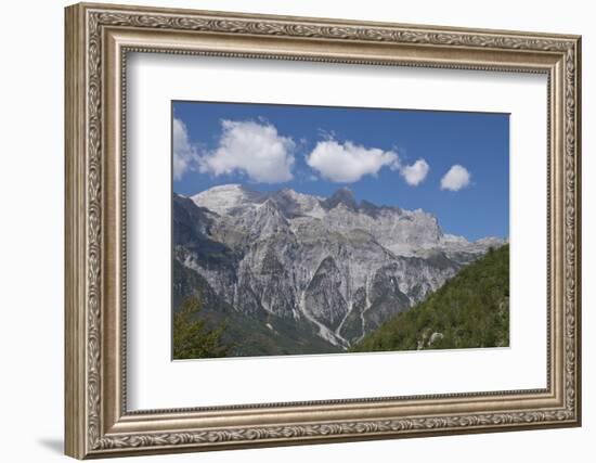 View of the Albanian Alps near Thethi, on the western Balkan peninsula, in northern Albania, Europe-Julio Etchart-Framed Photographic Print