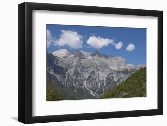 View of the Albanian Alps near Thethi, on the western Balkan peninsula, in northern Albania, Europe-Julio Etchart-Framed Photographic Print