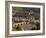 View of the Alte Brucke (Old Bridge), Neckar River Heidelberg Castle and Old Town from the Philosop-Michael DeFreitas-Framed Photographic Print