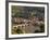 View of the Alte Brucke (Old Bridge), Neckar River Heidelberg Castle and Old Town from the Philosop-Michael DeFreitas-Framed Photographic Print