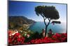 View of the Amalfi Coast from Villa Rufolo in Ravello, Italy-Terry Eggers-Mounted Photographic Print