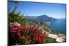 View of the Amalfi Coast from Villa Rufolo in Ravello, Italy-Terry Eggers-Mounted Photographic Print