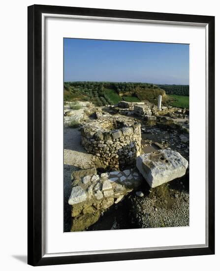 View of the Archaeological Site of Early Christian Basilicas-null-Framed Giclee Print