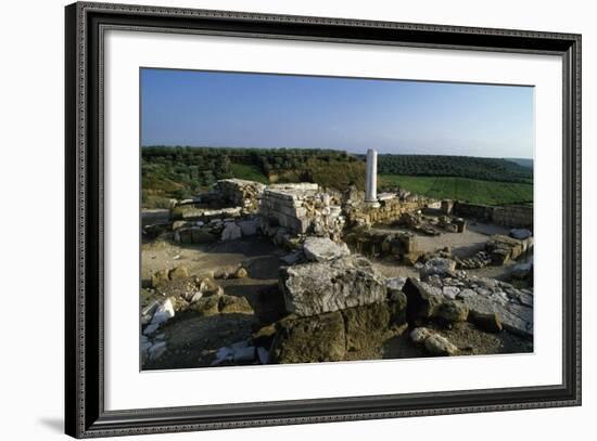 View of the Archaeological Site of Early Christian Basilicas-null-Framed Giclee Print