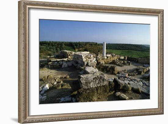 View of the Archaeological Site of Early Christian Basilicas-null-Framed Giclee Print