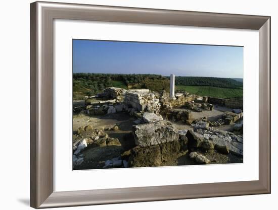 View of the Archaeological Site of Early Christian Basilicas-null-Framed Giclee Print