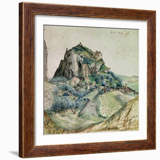 View of the Arco Valley in the Tyrol, 1495-Albrecht Dürer-Framed Giclee Print