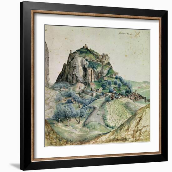 View of the Arco Valley in the Tyrol, 1495-Albrecht Dürer-Framed Giclee Print